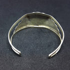 Black Onyx Silver Cuff Bracelet
