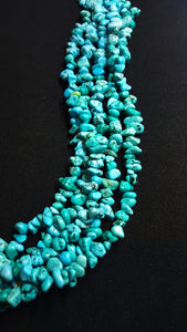 Multi Stand Turquoise Necklace