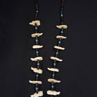 28 inches Santo Domingo sea turtle fetish necklace
