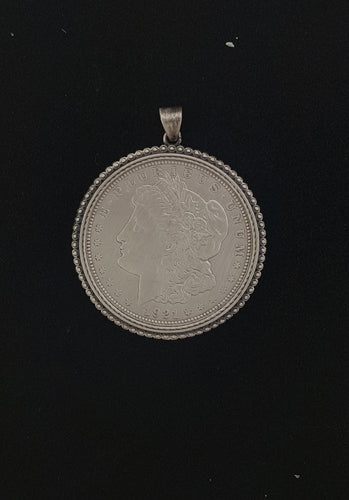 1921 Morgan one dollar pendant