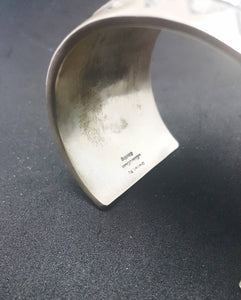 VINTAGE Navajo sterling silver cuff bracelet