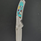 Turquoise Inlay pocket Knife