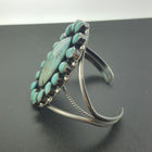 Big Navajo cluster Natural Morning Star cuff bracelet
