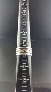 sterling silver ring - stamped RE - size 10.5 and 11