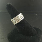 sterling silver ring - stamped RE - size 10.5 and 11