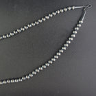 16 inches Navajo pearl sterling silver necklace 1964 Kennedy Half Dollar pendant