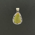Navajo Nevada Turquoise sterling silver pendant