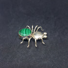 Spider Native American Sterling Silver Lapel Pin-  Austin Garcia signed
