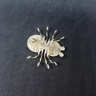 Spider Native American Sterling Silver Lapel Pin-  Austin Garcia signed