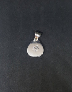 Sterling Silver Pendant Sleeping Beauty