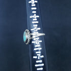 size 5 1/2 VINTAGE turquoise sterling silver ring