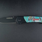 Turquoise Inlay pocket knife- SCHRADE