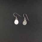 Bear Paw and Kingman turquoise sterling silver dangle earrings