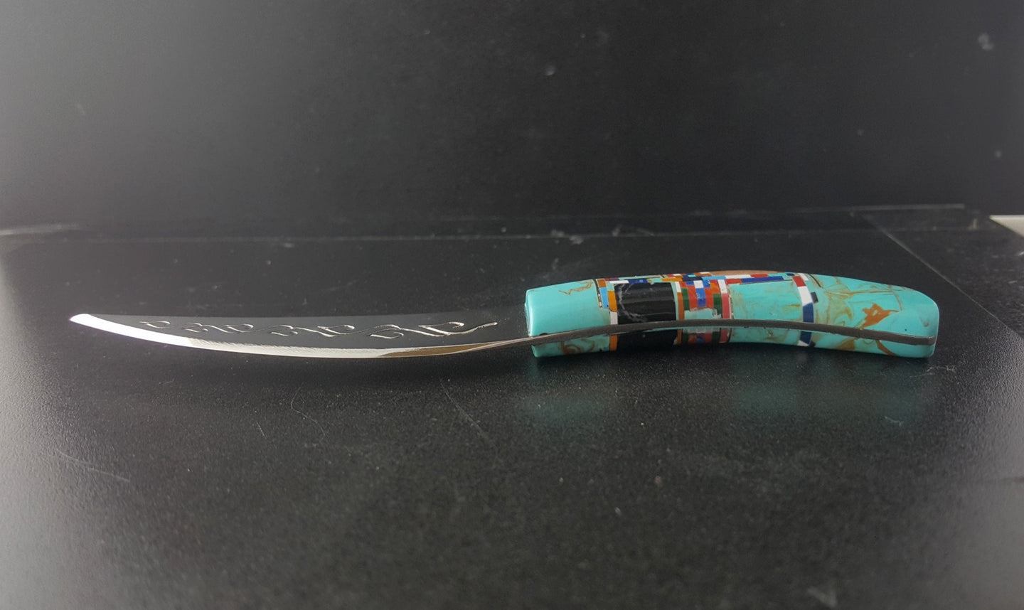 turquoise inlay letter openers