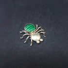 Spider Native American Sterling Silver Lapel Pin-  Austin Garcia signed