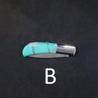 Turquoise and many stones inlay pocket knife