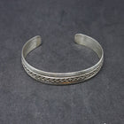 sterling silver cuff bracelet - stamped