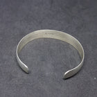 sterling silver cuff bracelet - stamped