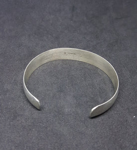 sterling silver cuff bracelet - stamped