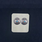 vintage Native American vase turquoise sterling silver post earrings