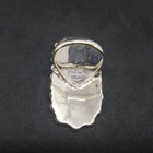 Classic Zuni Petit  Point Ring - Kingman Turquoise
