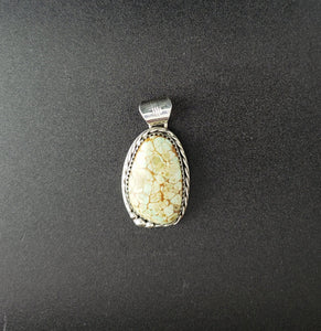 Royston turquoise sterling silver pendant