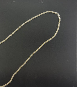 14 inches silver chain necklace