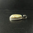 Royston turquoise sterling silver pendant