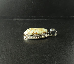 Royston turquoise sterling silver pendant
