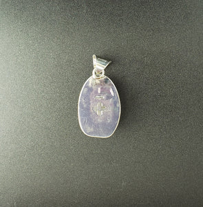 Royston turquoise sterling silver pendant