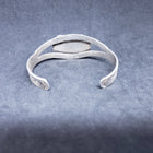 Vintage Navajo royston turquoise sterling silver cuff bracelet