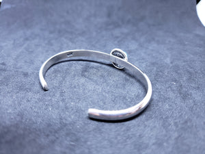 New Navajo sun zigzag kingman turquoise sterling silver cuff bracelet