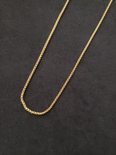 15 inches 14k gold chains necklace