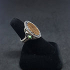 Rare 1905 Indian Head penny great condition turquoise sterling silver ring size 8 1/2