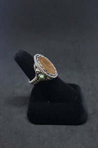 Rare 1905 Indian Head penny great condition turquoise sterling silver ring size 8 1/2