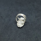 Vintage Navajo Royal color Mother of Pearl Spiny Oyster Turquoise Black Onyx sterling silver ring size 5