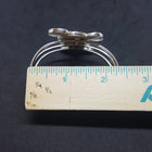 Mouse Mother of Pearl Black Onyx Opal sterling silver cuff bracelet