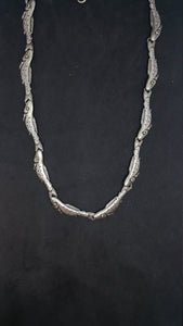 22 inches The trout sterling silver charm necklace