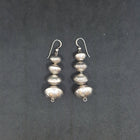 Vintage Sterling silver beads dangle earrings