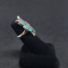 Size 6 - The Wonder Owl micro stones sterling silver ring - Vintage