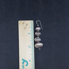 Vintage Sterling silver beads dangle earrings