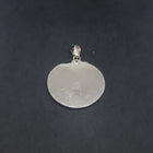 Wonder Galaxy Native city multi-stones round shape Sterling silver pendant necklace