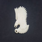 Carving Deer horn Eagle Wolf Pendant