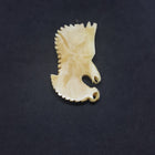 Carving Deer horn Eagle Wolf Pendant