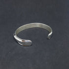 Navajo New Cuff Simple native lines Sterling silver Stamped Johnathan Nez