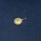 1988 Panda Golden twist design pendant