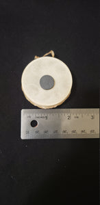 2 inch magnetic drum painting, bear paw