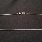 Silver box chain