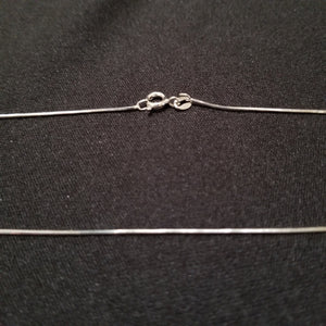 Silver box chain