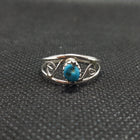 Handmade Silver ring Kingman Turquoise Sterling Silver